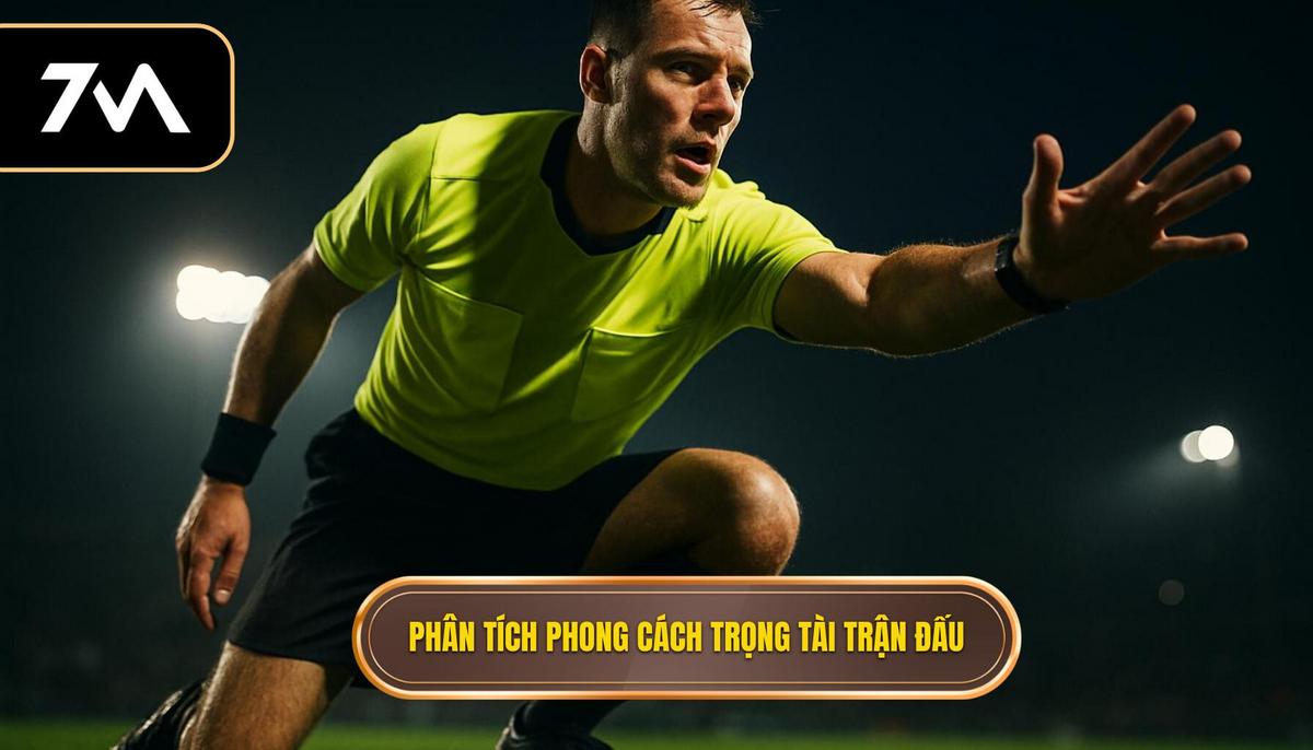 Phân tích phong cách điều khiển trận đấu của trọng tài
