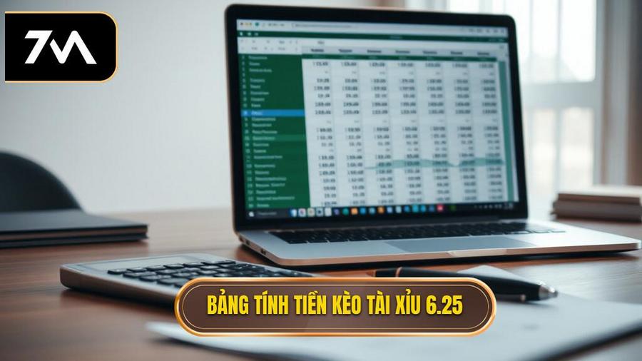 Bảng tính tiền chi tiết cho kèo tài xỉu 6.25