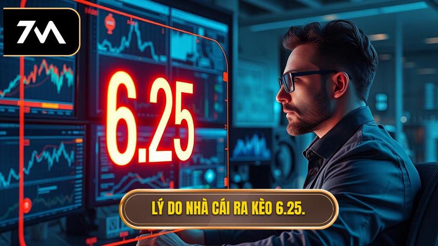 Tại sao nhà cái lại đưa ra mức kèo 6.25?