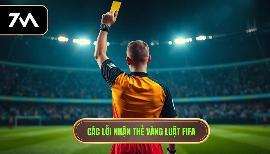 2. Các lỗi nhận thẻ vàng luật FIFA