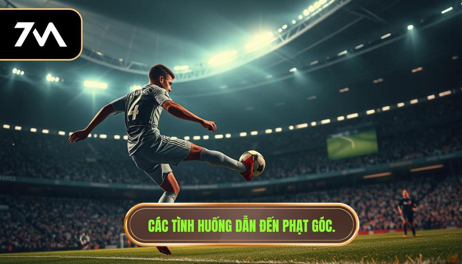 2. Các tình huống dẫn đến phạt góc.