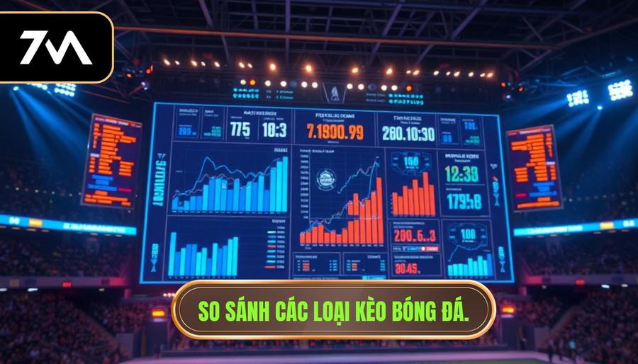Bảng so sánh các loại kèo phổ biến trong trận hot